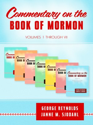 cover image of Commentary on the Book of Mormon